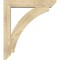 Ekena Millwork Thorton Slat Rough Sawn Bracket w/ Offset Brace, Douglas Fir, 6"W x 30"D x 34"H BKT0604X30X34THR06RDF - alternate 3